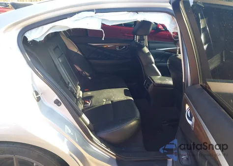 2014 Infiniti Q50 Sport из США, поврежденный, VIN JN1BV7ARXEM683084